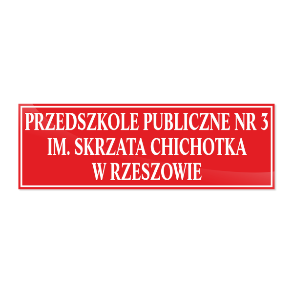 Tablica urzędowa, szkolna - Dibond