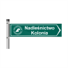 Tablice drogowskazy - wolnostojące dla nadleśnictw - obrazek 2