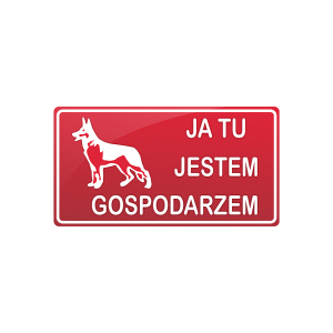 Tablica - Ja tu jestem gospodarzem